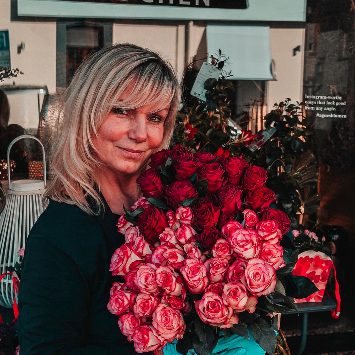 Individueller Rosenstrauß